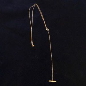 Gorjana Tanner Toggle necklace in 18K Plated gold